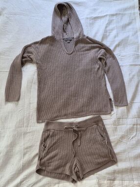 Barefoot Dreams CozyChic Lite Ribbed Lounge Set - XS - VGUC